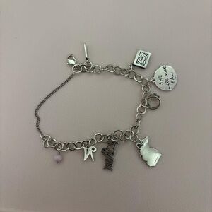 James Avery Silver Charm Bracelet